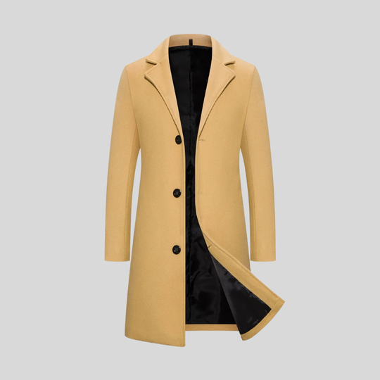 WISMOUTH FASHION | ELEGANT LONG COAT FOR MEN