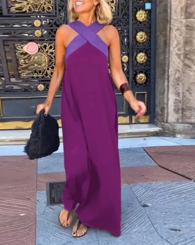 JOLENE | DRESS WITH CROSSED CUT