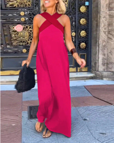 JOLENE | DRESS WITH CROSSED CUT