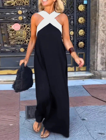 JOLENE | DRESS WITH CROSSED CUT